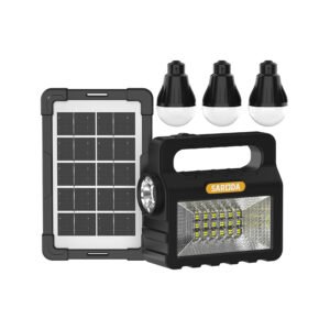 Mini Système d’Énergie Solaire - Kit Portable pour Camping