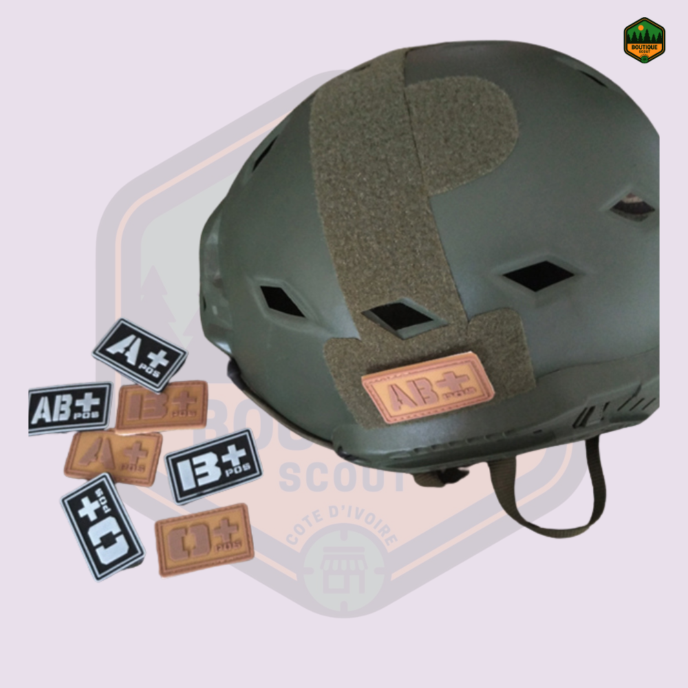 Écusson Groupe Sanguin en PVC – Image 4