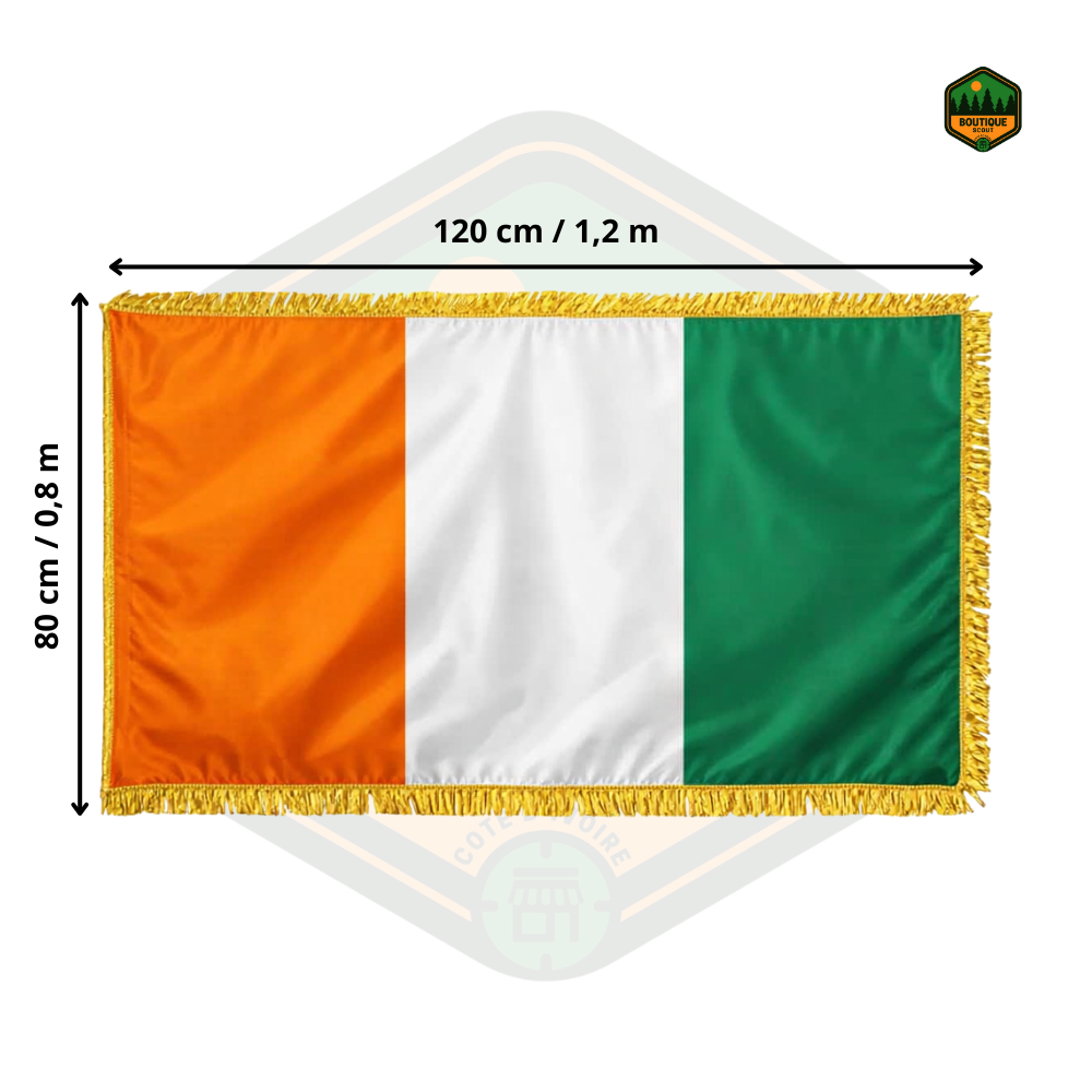 Drapeau de la Côte OBV - Scout